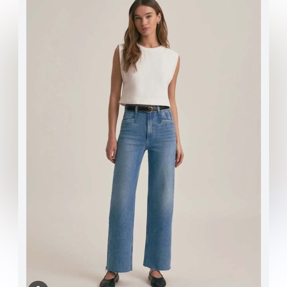 Favorite Daughter High Rise Blue Jeans